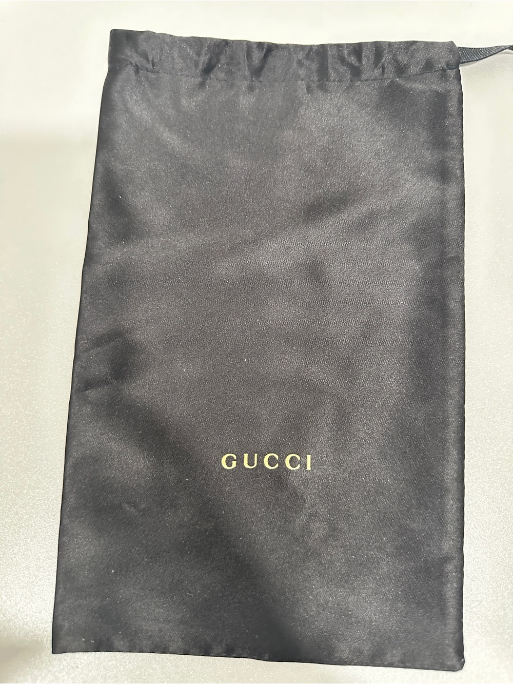 Gucci Black GG0327S Sunglasses with Gold GG Accents - Picture 8 of 11